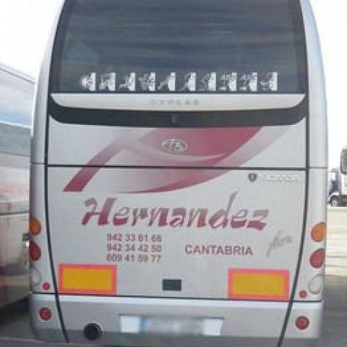 Exteriores de los autobuses